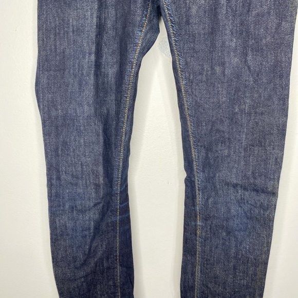 NUDIE Jeans CO Tight LOng John Blue Jeans Men's 26 x 34 Organic Stretch Denim - Picture 3 of 11